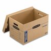 Bankers Box Max Strength Moving Boxes, Med, (HSC), 18.5x12.25x12, Kraft/Blue, PK8 7710301